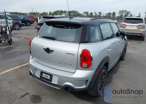 2015 Mini Countryman Cooper S из США, поврежденный, VIN WMWZC5C59FWP47358
